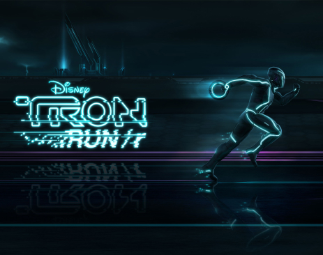 Tron run-r character running